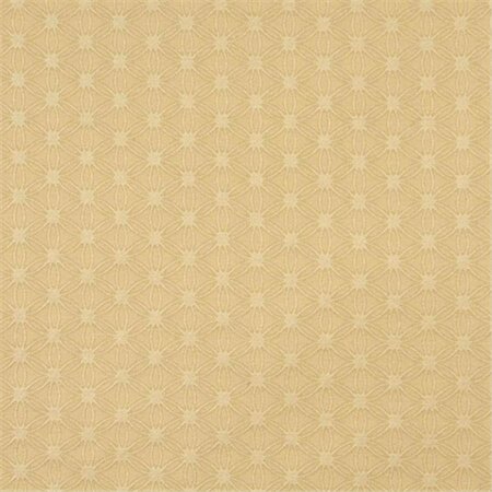 FINE-LINE 54 in. Wide Gold- Flower Jacquard Woven Upholstery Grade Fabric - Gold - 54 in. FI2944361